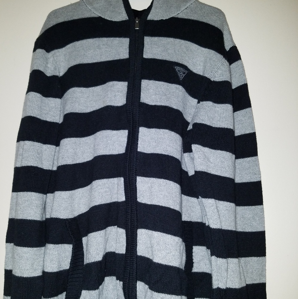 Boys Guess Zip-up Sweater